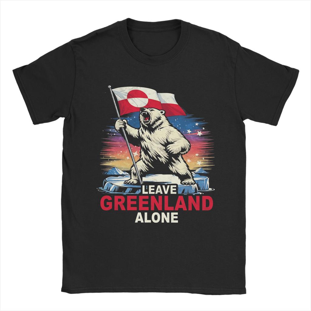 Protector of Greenland 100 Cotton TShirt For Couple Summer  Vintage T Shirts Breathable Trendy Cool Tee Shirt Big Size  Tops