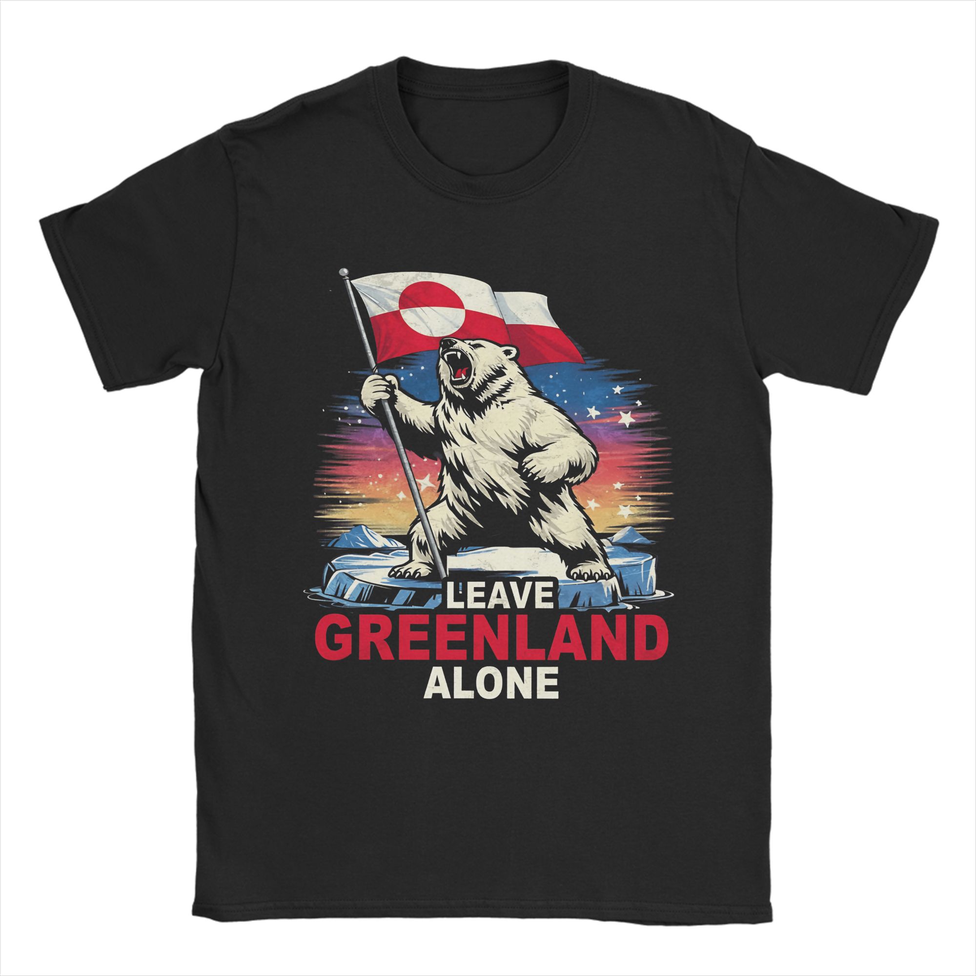 

Protector of Greenland 100 Cotton TShirt For Couple Summer Vintage T Shirts Breathable Trendy Cool Tee Shirt Big Size Tops S