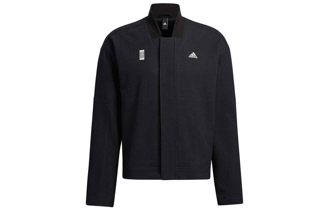 Adidas Jackets Men s Black Baseball Collar Moderate Other GP0904 XL