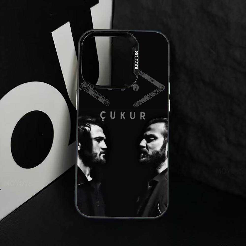 C-Cukur Series T-The P-Pit Phone Case For iPhone 17,16,15,14,13,12,11 Plus,Pro Max,XS,Colorful Silver Phone case Funda Cover