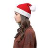 Unisex Christmas Beanie Hat Winter Warm Knitted Santa Hat, - chuan