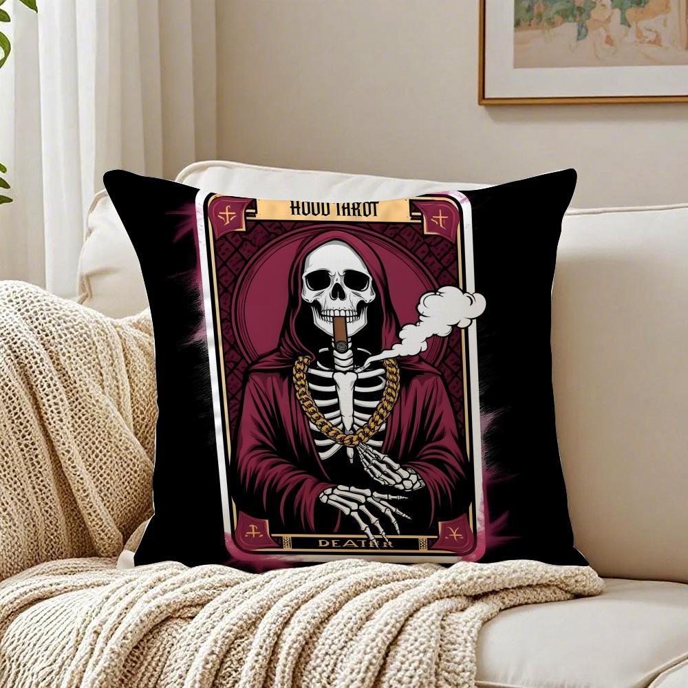 Hiphop Fashion Brand Graffiti Pattern Cushion Cover Pillowcase Antidustmite living Room Sofa Decor Cushion Room