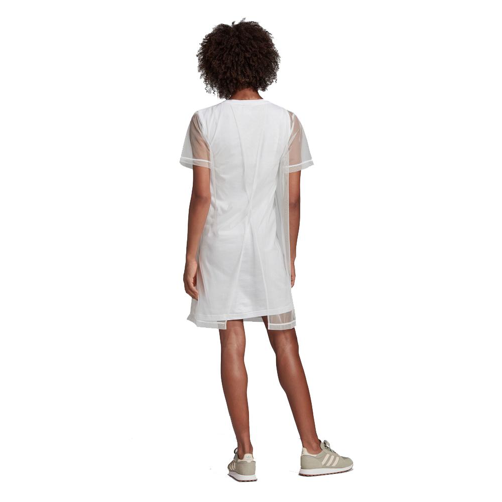 adidas Originals Short Sleeved Dress Women's White FL0034