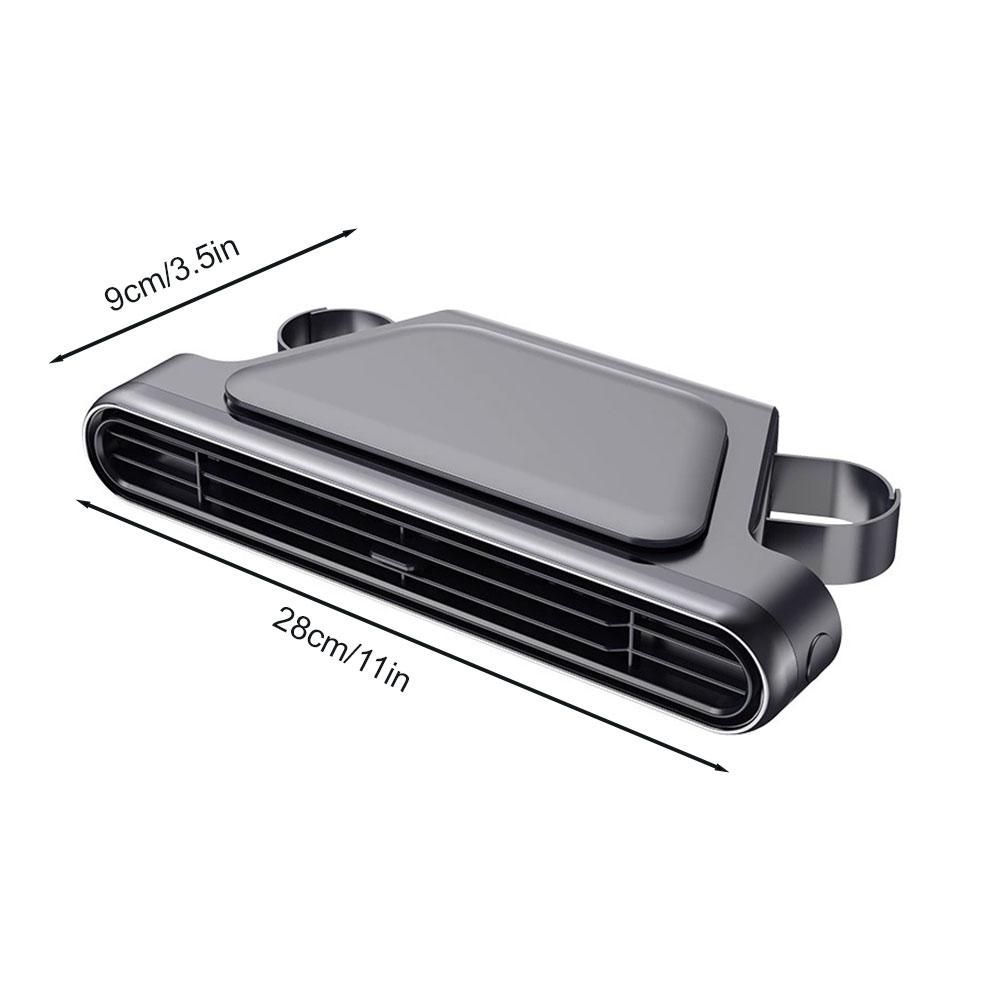 Car Seat Air Freshener Fan New 2026 Car Seat Aromatherapy Fan Powerful USB Turbine Fan With Three Wind Speeds Adjustable