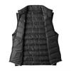 DIBINZE Men's Plus Size Lightweight Stand Collar Duck Down Vest