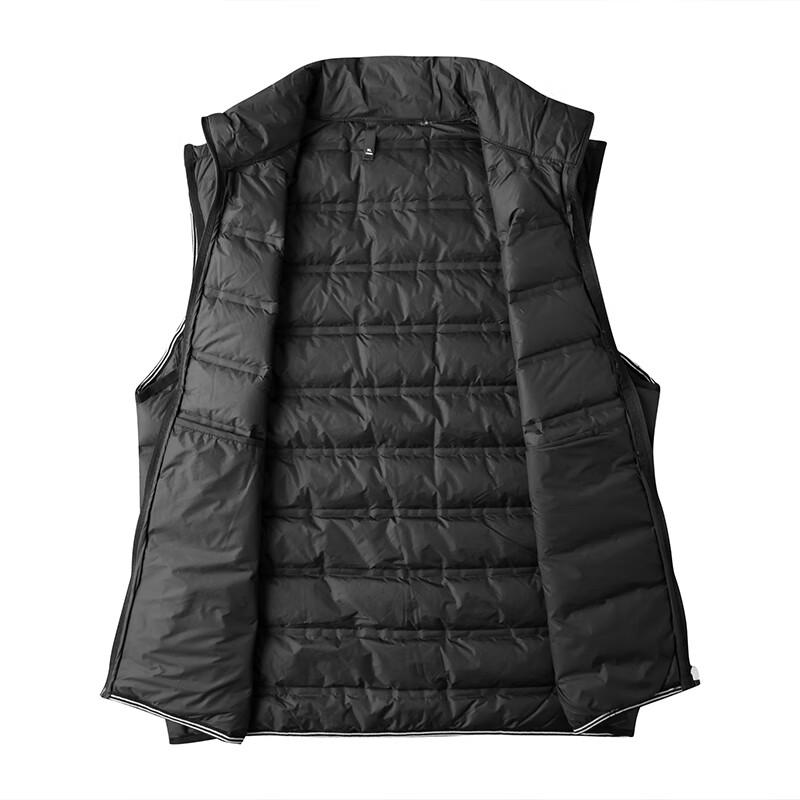 DIBINZE Men's Plus Size Lightweight Stand Collar Duck Down Vest