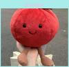 Adorable Soft Plush Tomato Doll Decorative Vegetable Toy With Comfortable Filling For Gifts