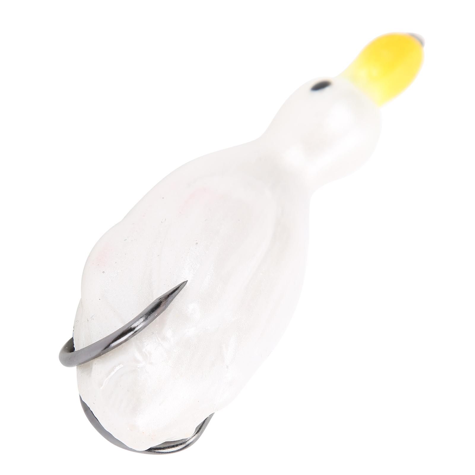 Artificial Shape Fish Bait Lifelike Soft Silicone Lure Fishing Swimbait with Hook