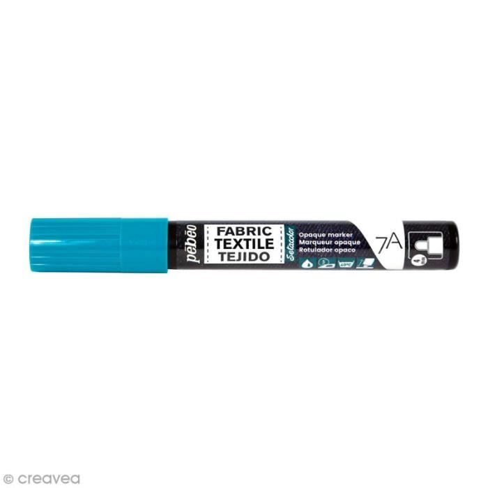 Feutre textile - PEBEO - 7A marqueur opaque - 4 mm - Vert