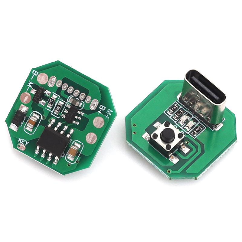 TypeC integrated charging and discharging module, strong light flashlight driver board, DIY accessory circuit board