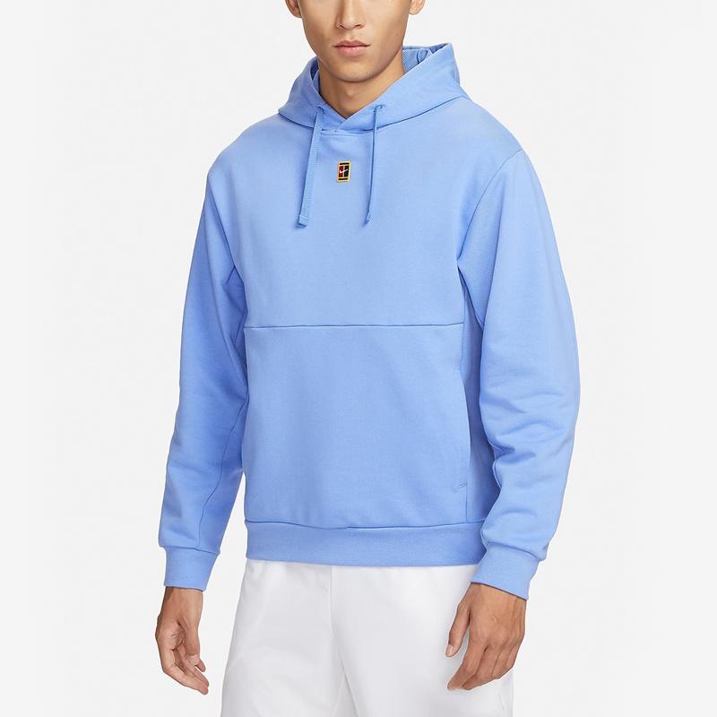 Nike Court Solid Color Hooded Casual Long Sleeve Sweatshirt Men