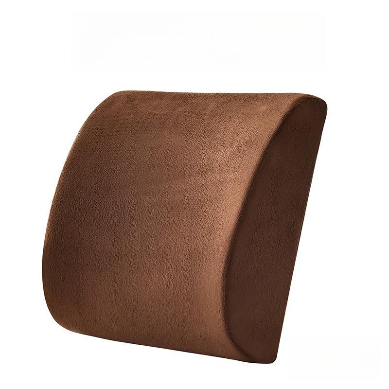 Office Memory Cotton Waist Support Three Dimensional Support Slow Rebound Car Cushion Multi Scenario Applicable Soft and Comfortable Lumbar Mats