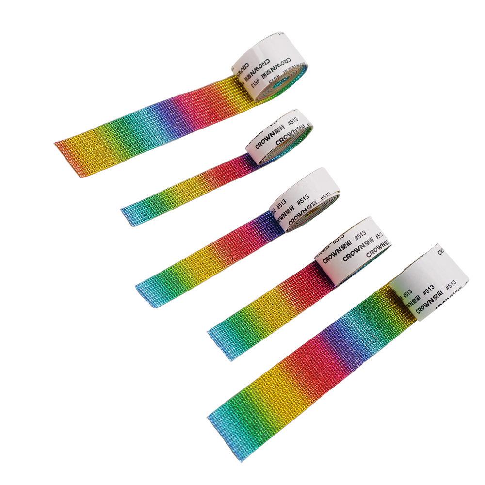 Cross-Border DIY Rhinestone Decorative Self-Adhesive Tape for Clothes, Toys, Car Logos, and Props
