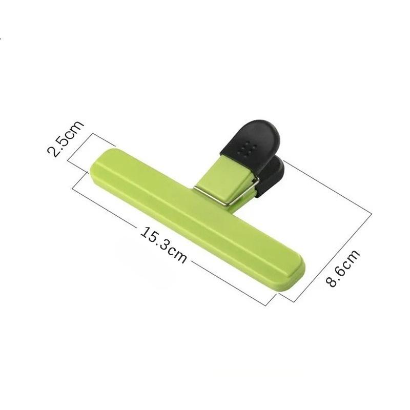 2 ks Tvarovaná těsnící spona na potraviny do kuchyně Spona na uzavírání obalů bramborových lupínků a snacků Plastová spona na uzavírání sáčků, nepropustná a odolná proti vlhkosti