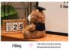 Graduation Teddy Bear with Doctor's Hat - Customizable Claw Machine Gift Doll
