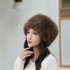New Fox Fluff Thickened Warm Fairy Princess Hat Ear Hat Autumn and Winter Hat Female