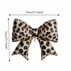 2pcs Aluminum Foil Bowknot Balloon Romantic Festival Party Balloon Leopard Print Balloon  Graduation