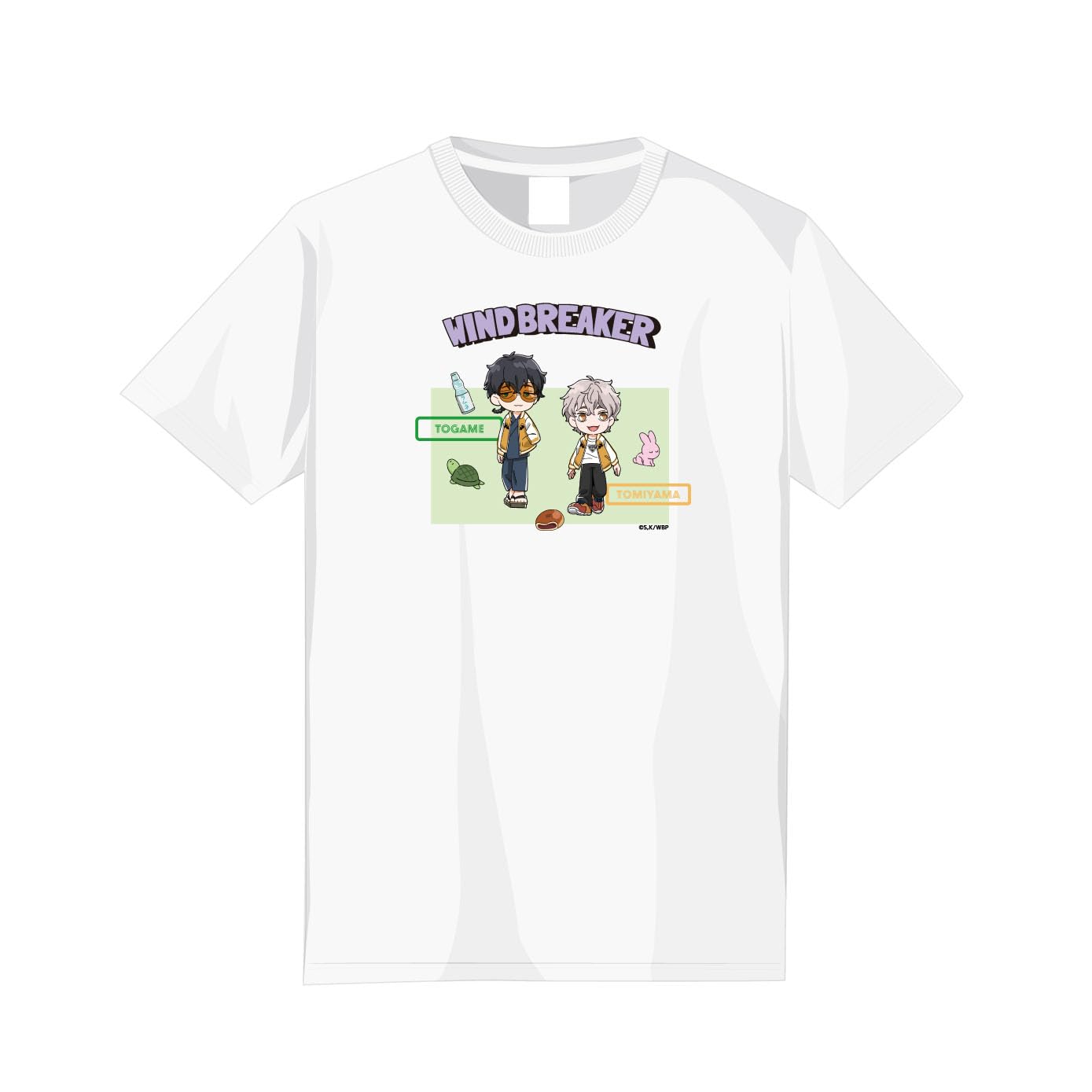 

TV anime Usamiyama Togame L size WIND BREAKER 04. T-shirt