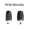 3/4 Buttons Carbon Auto Key Fob Cover Housing Fit For Hyundai Santa Fe Sport Ix45 Equus Centennial Genesis G80 Grandeur Azera 2013-