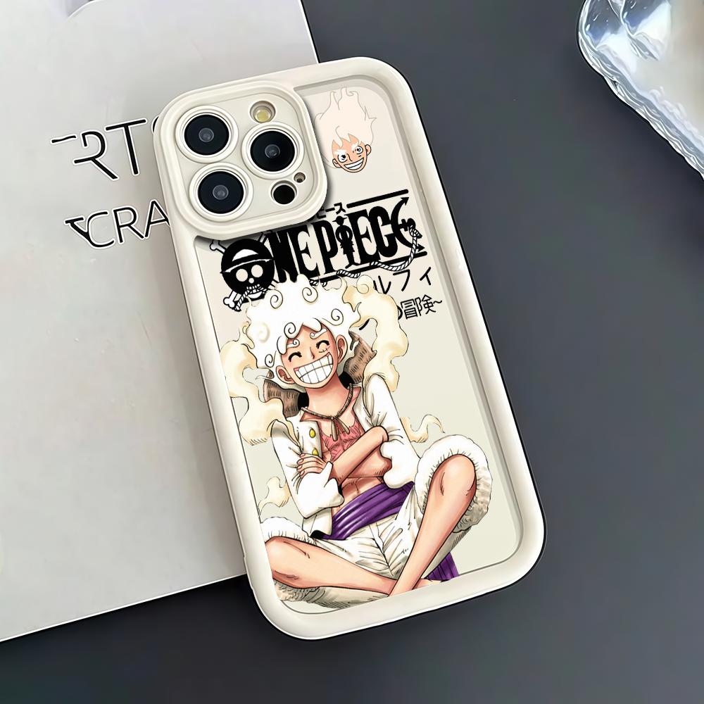 ONE P-PIECE Anime phone case For iPhone 12 11 13 14 15 16 17 Max Pro Plus Air Mini Drop-Proof Flexible Silicone Case