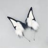 Plush Cute Dobermanns Dog Ears Headbands Plush Furry Animal Ears Hair Hoop Handmade Lolita Cos Costume Cosplay Hairband