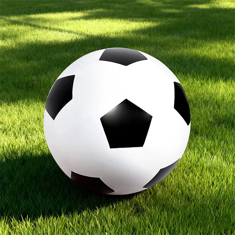 Large Inflatable Three-Color Beach Ball for Outdoor Fun and School Sports Activities