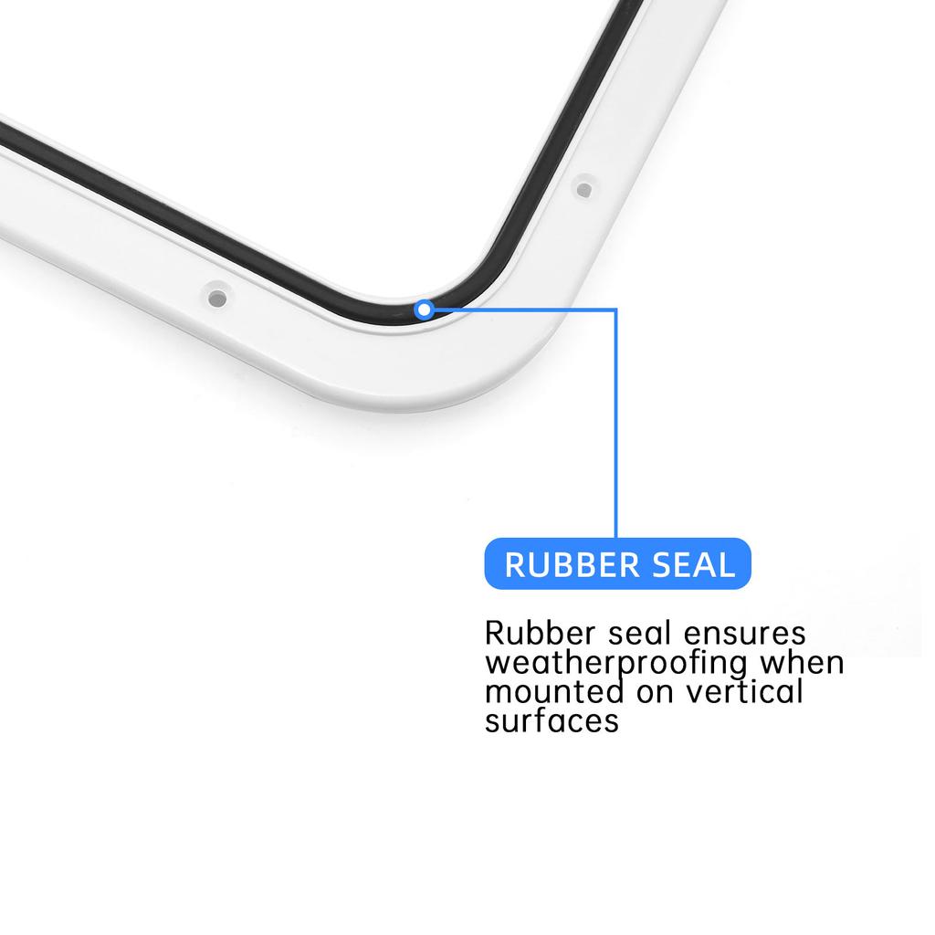 Boat Marine Accessories Deck Access Hatch Cover ABS Plastic Non-Skid Yacht Inspection Hatch Boat Access Hatches