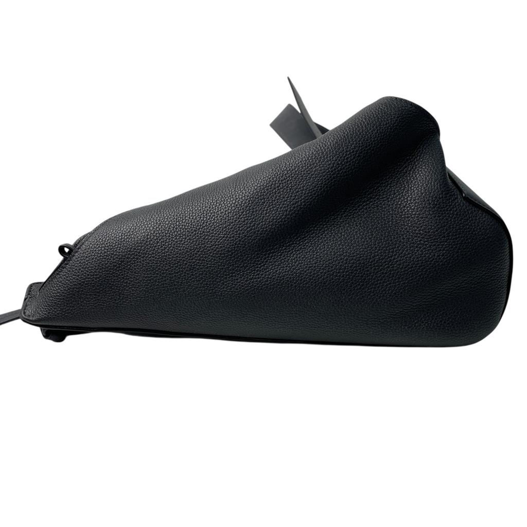 Used LOEWEbody Bag Dark Gray Leather Mens