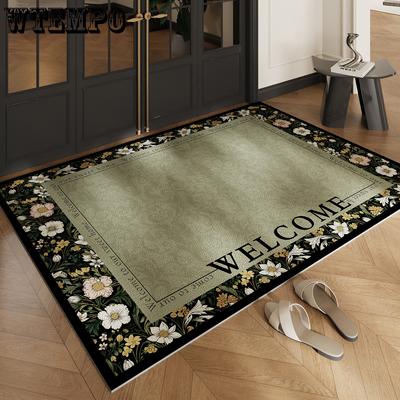 Tapis de porte Tapis d'entrée Tapis de pied antidérapant pour usage domestique Tapis d'entrée Tapis de pied antisalissure