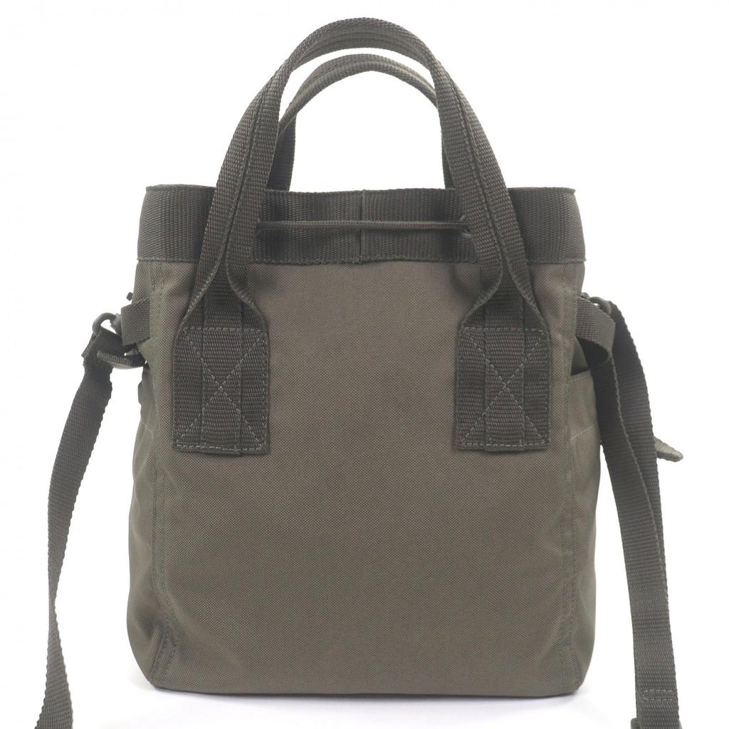 Great BALENCIAGA Shoulder Bag ARMY 2WAY Handbag Khaki Used