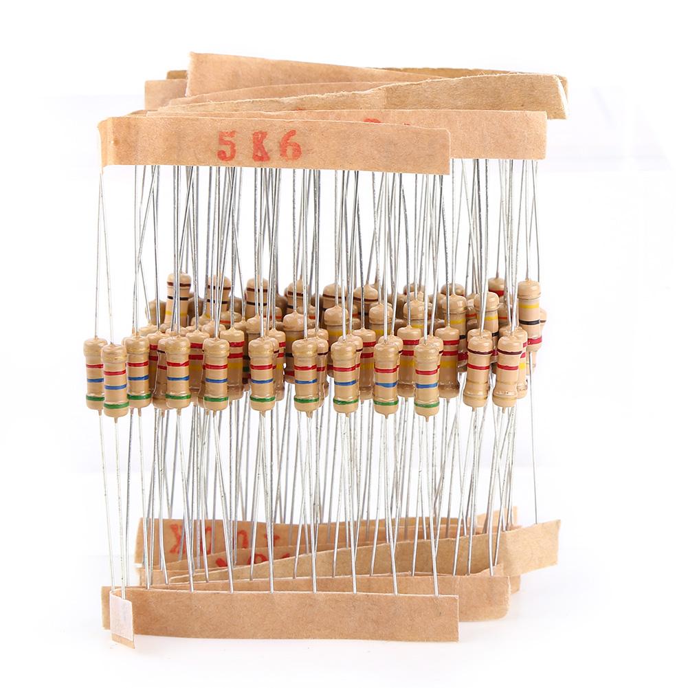 1000pcs 1 2W1 10M Ohm Carbon Film Resistors Assortment Electronic Components