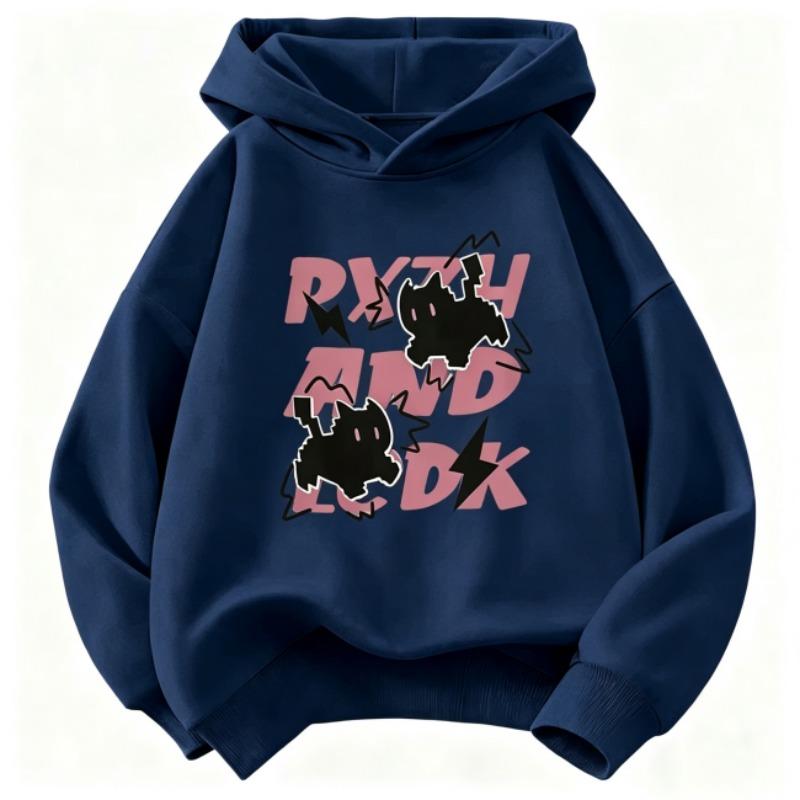 Felpe Primavera Autunno per Ragazzi Ragazze Felpa Casual Abbigliamento Bambini Top Felpa con Cappuccio a Manica Lunga Pullover con Cappuccio Stampa Gatto Divertente