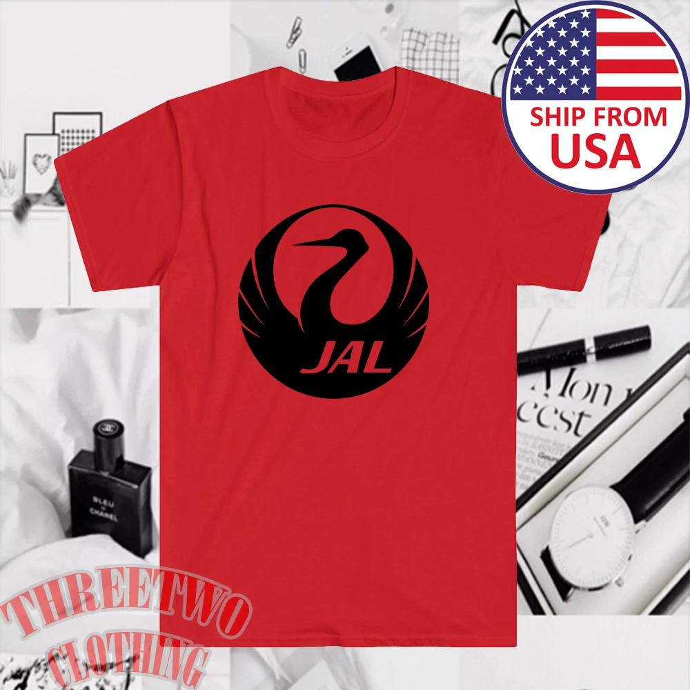 Japan Airlines Men s Red Size S to 5XL 2XL