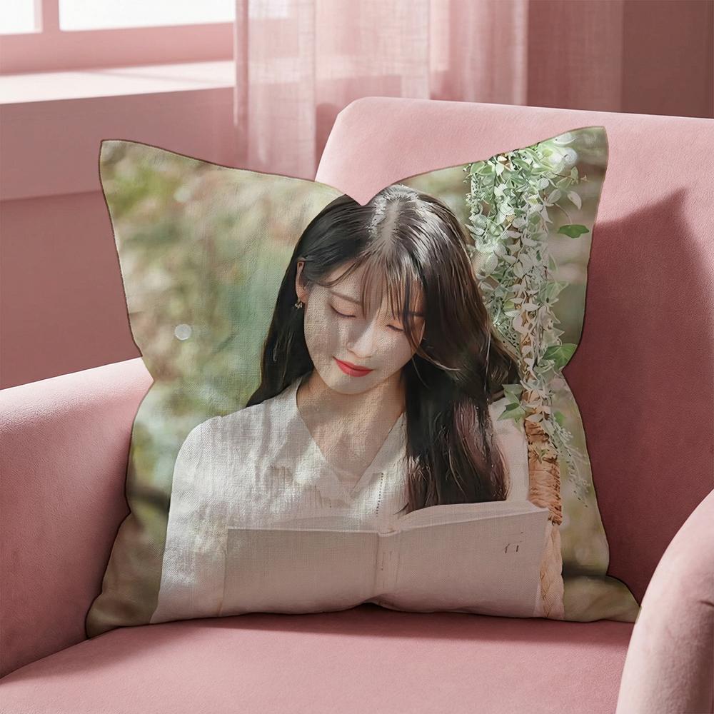 Singer I-IUUS Cushion Cover Multi-Scene Pillow Cover for Home & Car - Reversible, Soft & Durable for Daily Use