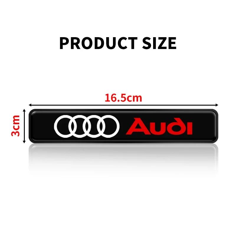 Front Grille Decoration Badge Car Head Grill Emblem LED Light hot Sline A6 Q3 A3 B5 B6 B7 B8 B9 Q7 8P 8V 8L A5 A4 C6 C5 C7 4F