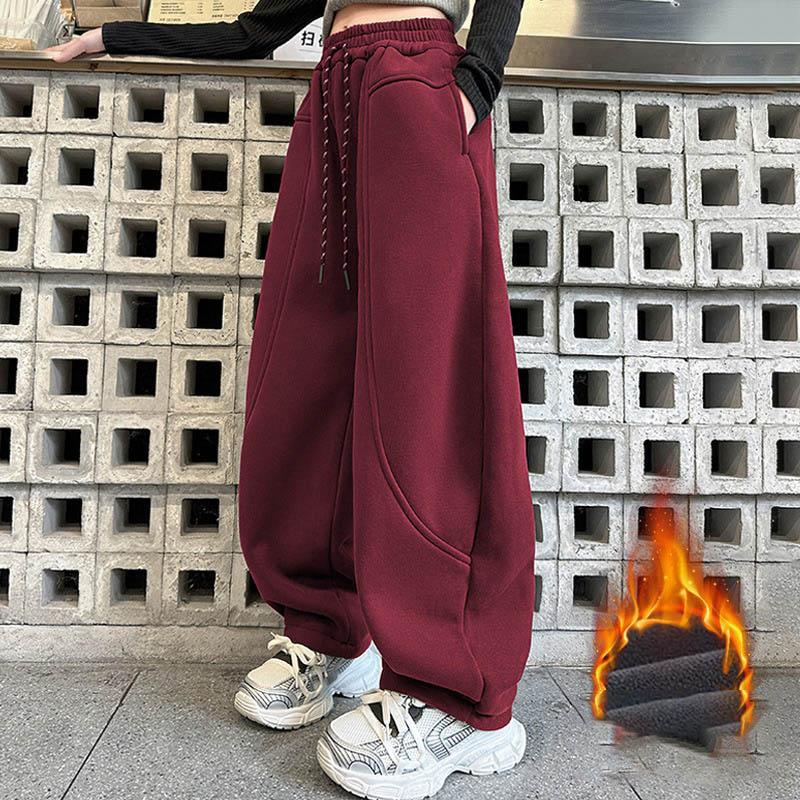 

Детские утепленные зимние брюки на флисовой подкладке - Повседневная спортивная одежда, спортивные джоггеры для детей 150