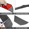 104cm Cuttable Car Rear Bumper Guard Plate Cover Trim Car Trunk Protector Strip Automobile Universal Protective Strip