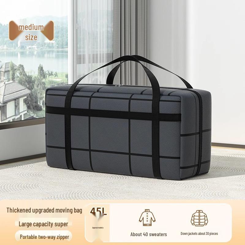 

Fabric Wardrobe Organizer Box - Foldable Storage for Clothes & Quilts Upgraded Composite Material: Super Load-bearing