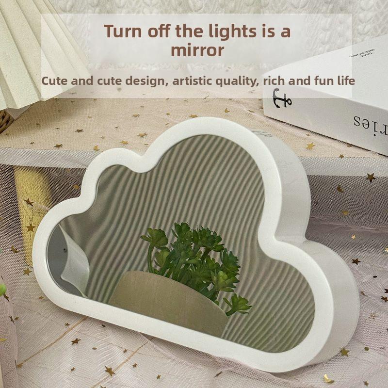 Cloud Tulip 3d Night Lamp With Diy Assembly And Usb Power For Bedroom Decor