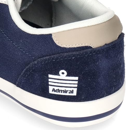 Admiral INOMER AD602 Sneakers, Unisex, Navy, Size 28.0cm