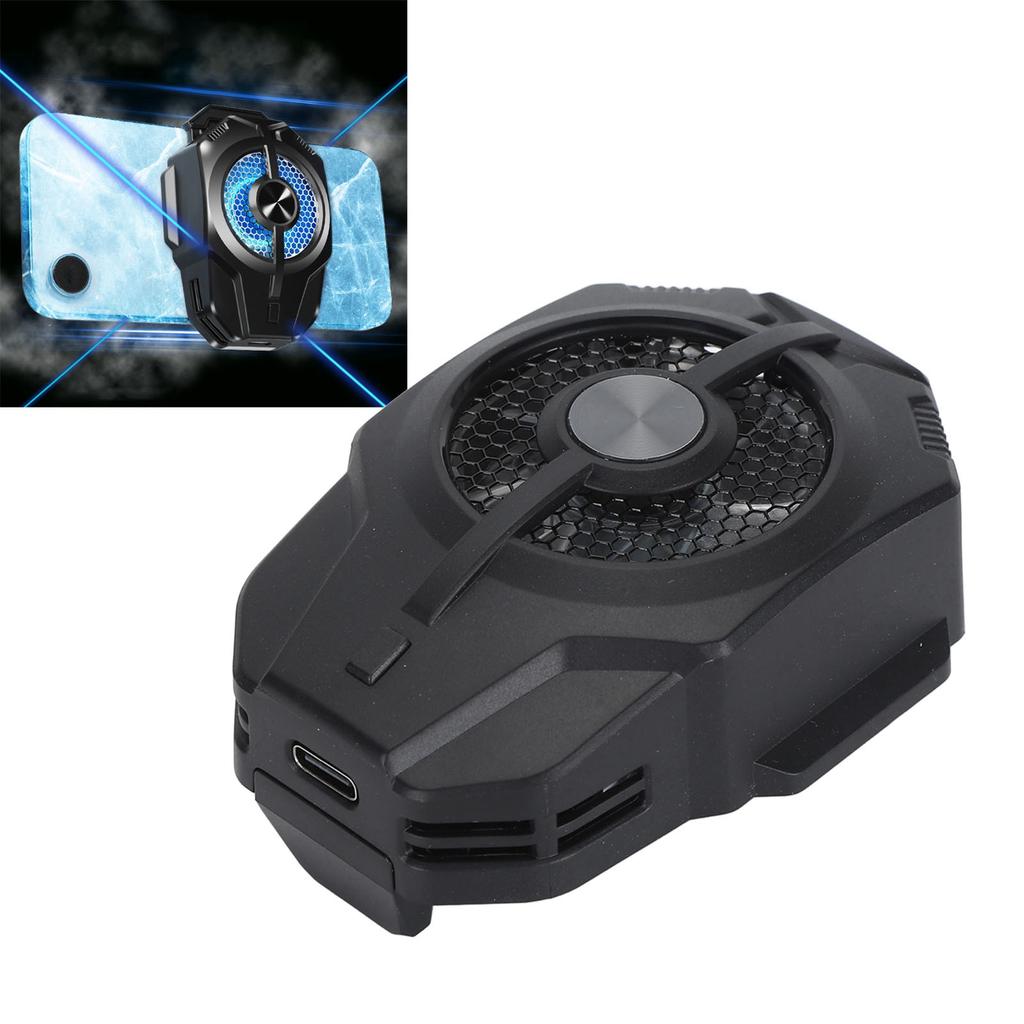 Cell Phone Cooler Semiconductor Back Clip Two Speed Wind Low Noise 5500RCelsiusmin Phone for Gaming