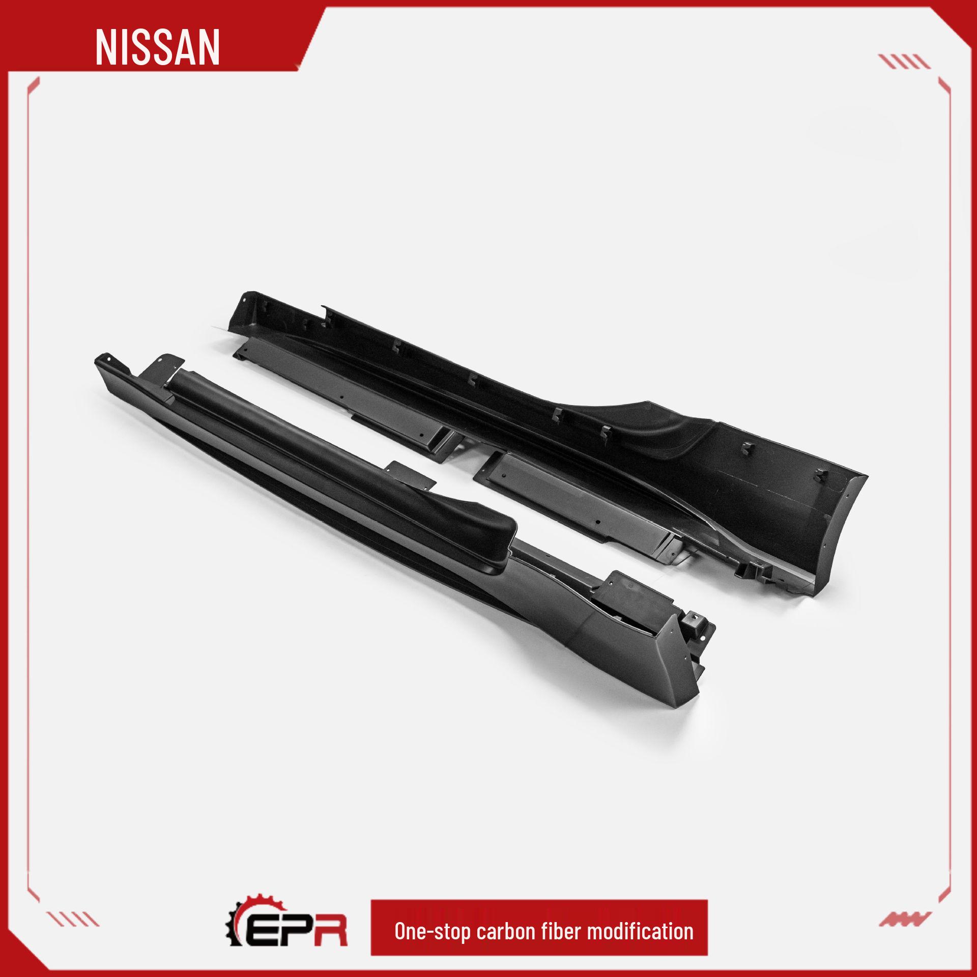 Пластиковая боковая юбка-губа из ПП для Nissan 370Z в стиле Nismo