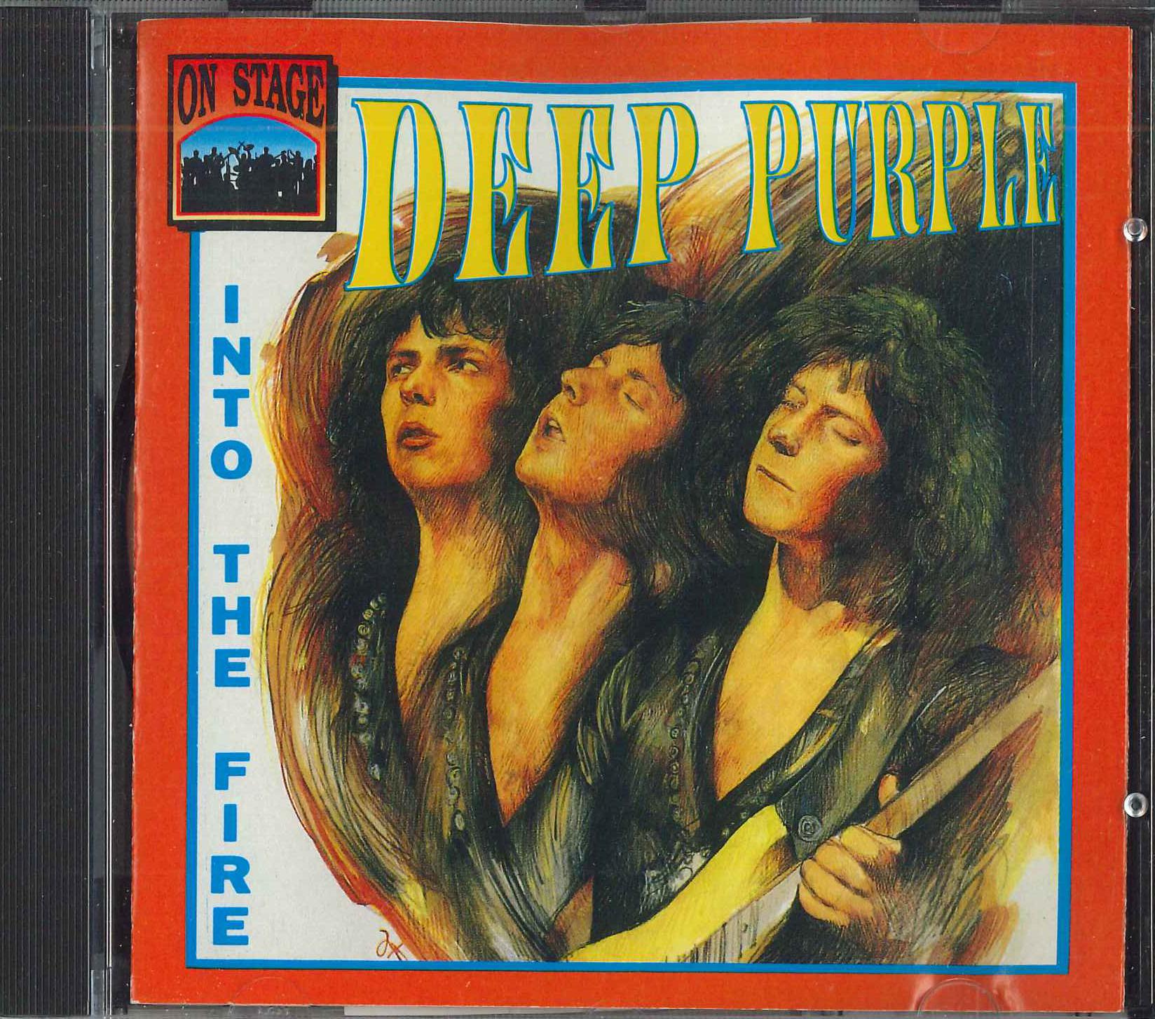 

CD DEEP PURPLERP!E - Into The Fire CD12020 MIKASA 1992 Italy Obi Rock Used