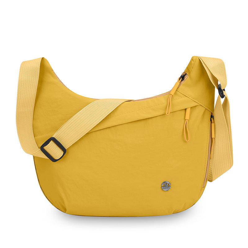 Versatile Outdoor Forest-Style Nylon Shoulder Bag - Large Capacity Casual Crossbody for Travel