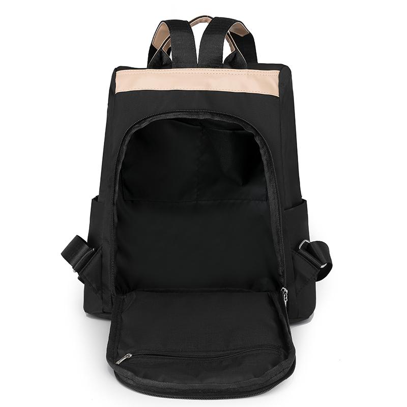 Anti-theft Backpack Women's Waterproof Oxford Cloth Backpack Lightweight Outdoor Travel Bag Student Schoolbag