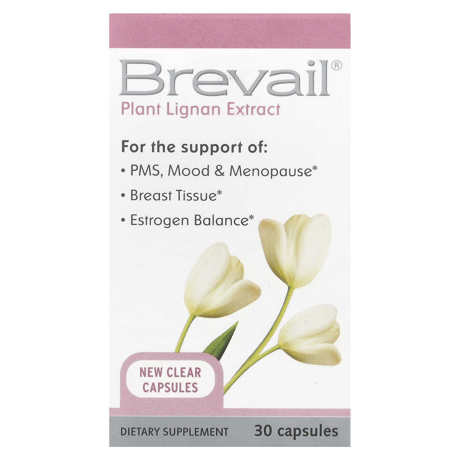 

Barlean S, Brevail Plant Lignan Extract, 30 Capsules