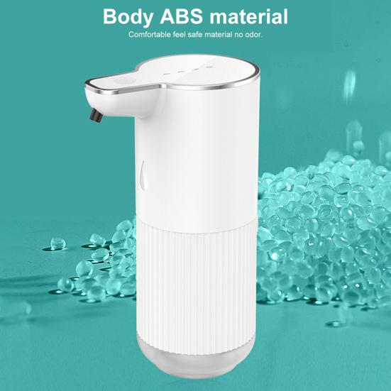 Berührungsloser Flüssigseifenspender IPX5 Wasserdichtes Design 350 ml Fassungsvermögen USB Wiederaufladbar Automatische Hand