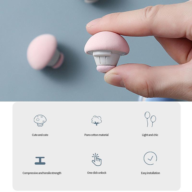 10pcs/4pcs Fixer Needleless Cover Holder Round Shape Quilt Clips Fastener Bed Sheet Blankets Non Slip Gripper for