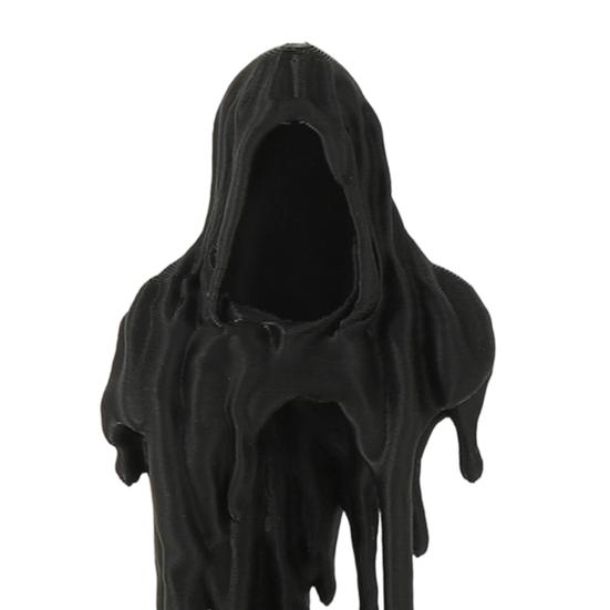 3D Printed Grim Reaper Statue Decor, Halloween Desk Figurine, Cute & Spooky Desk Ornament, Home Office Shelf Decor Gift for Kids & Friends