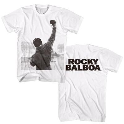 Pánské tričko Rocky Balboa udeří do nebe Unisex tričko
